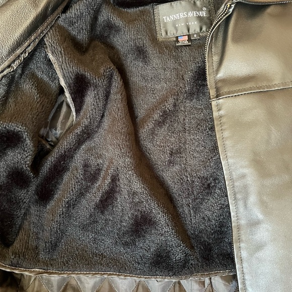 TANNERS AVENUE SIZE S leather jacket very good condition - Picture 3 of 8